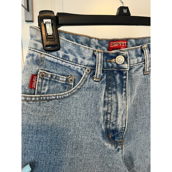 Esprit Relaxed Fit High Rise Jeans Denim Light Wash Tagged Size 3 Sz 0 24 - Picture 5 of 13